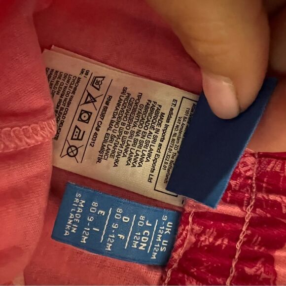 Adidas Girls Bottoms Size 9/12m - Picture 3 of 3